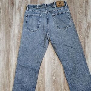 Wrangler Blue Straight Jeans Classic Denim Style 34x29